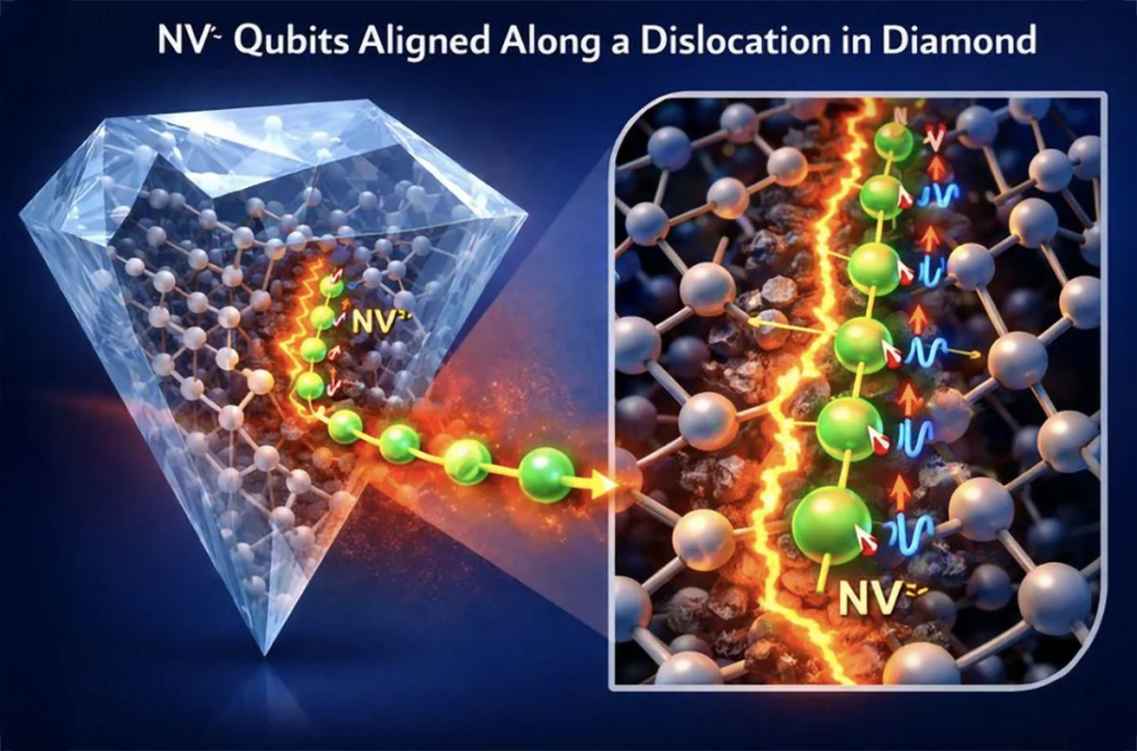 Physicists Discover a New Way To Connect Qubits With Diamond Imperfections